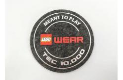 China High Density Silicone Unique Iron On Patches Felt Fabric Labels Custom Logo Printing supplier