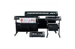 China Servo Drive CCD HD Camera Automatic Feeding Paper Plotters Cutting Machine supplier