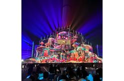 China 8500 Lumens Interactive Wall Projection Interactive Mapping Show supplier