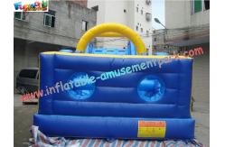 China Outdoor Durable Inflatables PVC Interactive Obstacle Course Tunnels Games With Customized supplier