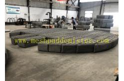 China Custom Size 8000 mm Diameter 500mm Thickness Duplex 2205 Demister Pad supplier