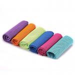 Custom Logo Sport Microfiber Ice Cold Towel Lightweight For Instant Cool for sale