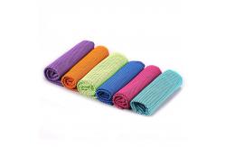 China Custom Logo Sport Microfiber Ice Cold Towel Lightweight For Instant Cool supplier