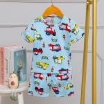 fashionable Summer Pyjama Sets / Comfy Matching Pajamas For 135cm 140cm Height for sale