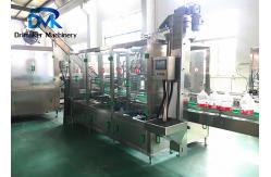China Automatic Sterilizing Liquid Bottling Machine 1000 Bottles Per Hour supplier