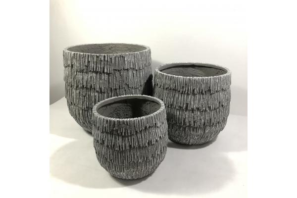 Texture Surface GRC Flower Planters Long-Lasting Beautiful For Your Garden