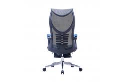 China Computer Office Chair Staff Home Mesh  Lift Swivel Office Chair With Footrest supplier