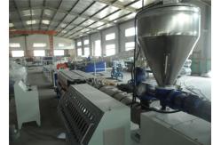 China Fully Automatic Plastic Pipe Extrusion Line With PLC control System supplier