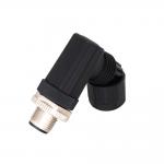Angle Outlet 4-8mm Gold-plated Contact Surface M12 Connector for Coding Applications for sale