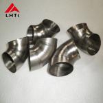 90 Degree Welded Titanium Elbow Seamless For Pipe Fitting Connetion for sale