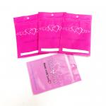 Custom Printed Clear Jewelry Mylar Matte Packaging Bags For Hair Accesaories / Jewelry / Aligners / Bracelets for sale
