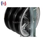 Aluminum Sheave Rubber Lined Conductor Stringing Blocks for sale