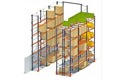 China High Cube Pallet Storage Racks , Multi Level Pallet Rack Shelving supplier