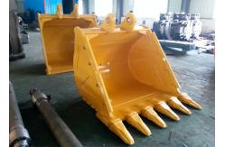 China CAT336 Excavator V Ditching Bucket 2.4 CBM Bigger With 6 Teeth supplier