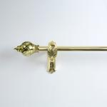 Classic Curtain Rod Set Electroplating Process For Interior Decoration for sale