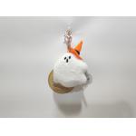 Halloween White Ghost Backpack Hanging Cute Doll Keychain for sale