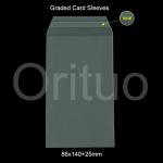 Beveled Opening Sport Card Sleeves Dustproof Graded Card Sleeves Resealable for sale