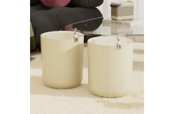 China Round House Hold Plastic Trash Can with Lid Plastic Waste Bin Antistatic Esd supplier