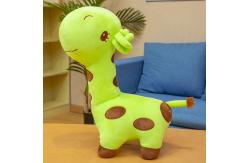 China Dongguan Manufacturers Custom Design Plush Stuffed Toy Giraffe Animal Soft Toy supplier