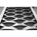 Decorative Aluminum Expanded Metal Mesh For Building Facade Or Ceilings Tiles for sale