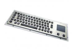 China Led Backlight Waterproof Metal Keyboard Illuminated EMC 20mA supplier