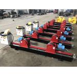 CE Certificate Pipe Support Rollers Pipe Turning Rollers For Essen Exhibition for sale