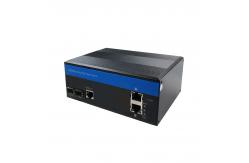 China 4 Port Gigabit Industrial Managed Ethernet Switch For Outdoor Use supplier