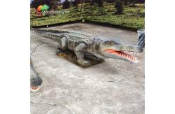 China Water Resistant Animatronic Crocodile Customized Simulation Animals supplier
