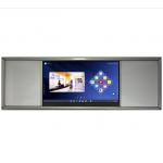 86 Inch Interactive Flat Panel With Sliding White Board