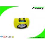 18000Lux OLED Screen LED Miner Headlamp Magnetic USB Rechargeable ABS / PC Lamp Body for sale