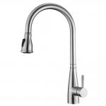 0.75Mpa Pull Down Single Handle Kitchen Faucet SUS304 Stainless Steel Touchless Faucet for sale
