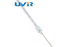 China Clear Reflector Infrared Quartz Heating Element for paint drying supplier