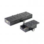 Helical Gear Rack Driven Manual Linear Stage With Hand Wheels On Both Sides for sale