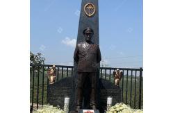 China Customized Bronze Monuments And Sculptures Life Size Figure Statue Sculpture supplier