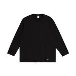 ODM Plain Dyed Long Sleeve Plain Crew Neck Sweatshirt Dropped Shoulder
