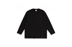 China ODM Plain Dyed Long Sleeve Plain Crew Neck Sweatshirt Dropped Shoulder supplier