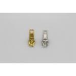 Small Zipper Slider Replacement Parts , Backpack Leather Double Sided Zipper Slider