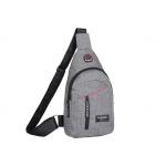 17x30x5.5cm Chest Shoulder Strap Bag Single Waterproof For Men for sale