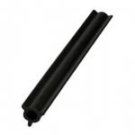 black fintube Electric Fence insulator fastened with staples available of pre-cut service diameter 13.5mm with tree legs for sale