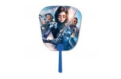 China CMYK Customised 3D Lenticular Hand Fan Toys With Animal Designs supplier