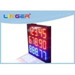 Professional Digital Price Sign Gas Station , Gas Led Display Board Price for sale