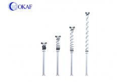 China Aluminum Alloy Night Scan Light Tower Telescopic Camera With Light IP66 supplier