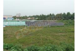 China 0.5kwh Single Axis Solar Tracker 24VDC Motor Solar Power Tracking System supplier