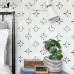 Reusable Easy Wall Texture Stencil For Painting Durable Multiscene for sale