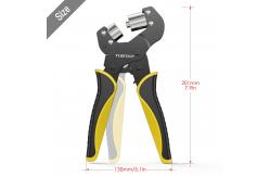 China ISO Multipurpose Grommet Tool Kit Pliers Practical 500pcs Replacement Head supplier