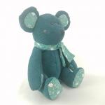 Huggable Stuffed Animal Toy Lovable Soft Top Ranked Quality Army Green Stripe Bear