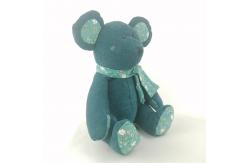 China Huggable Stuffed Animal Toy Lovable Soft Top Ranked Quality Army Green Stripe Bear supplier