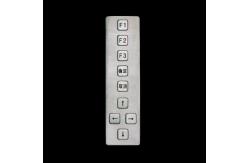 China Industrial Kiosk Keypad , Stainless Steel Automatic Gate Keypad Mirror Polished supplier