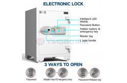 China White Durable Fireproof Safe Box Multiple Fire Prevention Design YB/FW-68 supplier