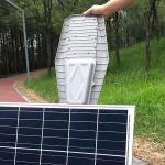 400W Interstellar Warrior Solar Street Light with Special design for Park